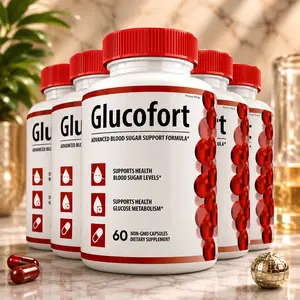 Glucofort Blood Sugar Support Capsules, Glucofort Advanced Formula (5 Pack )