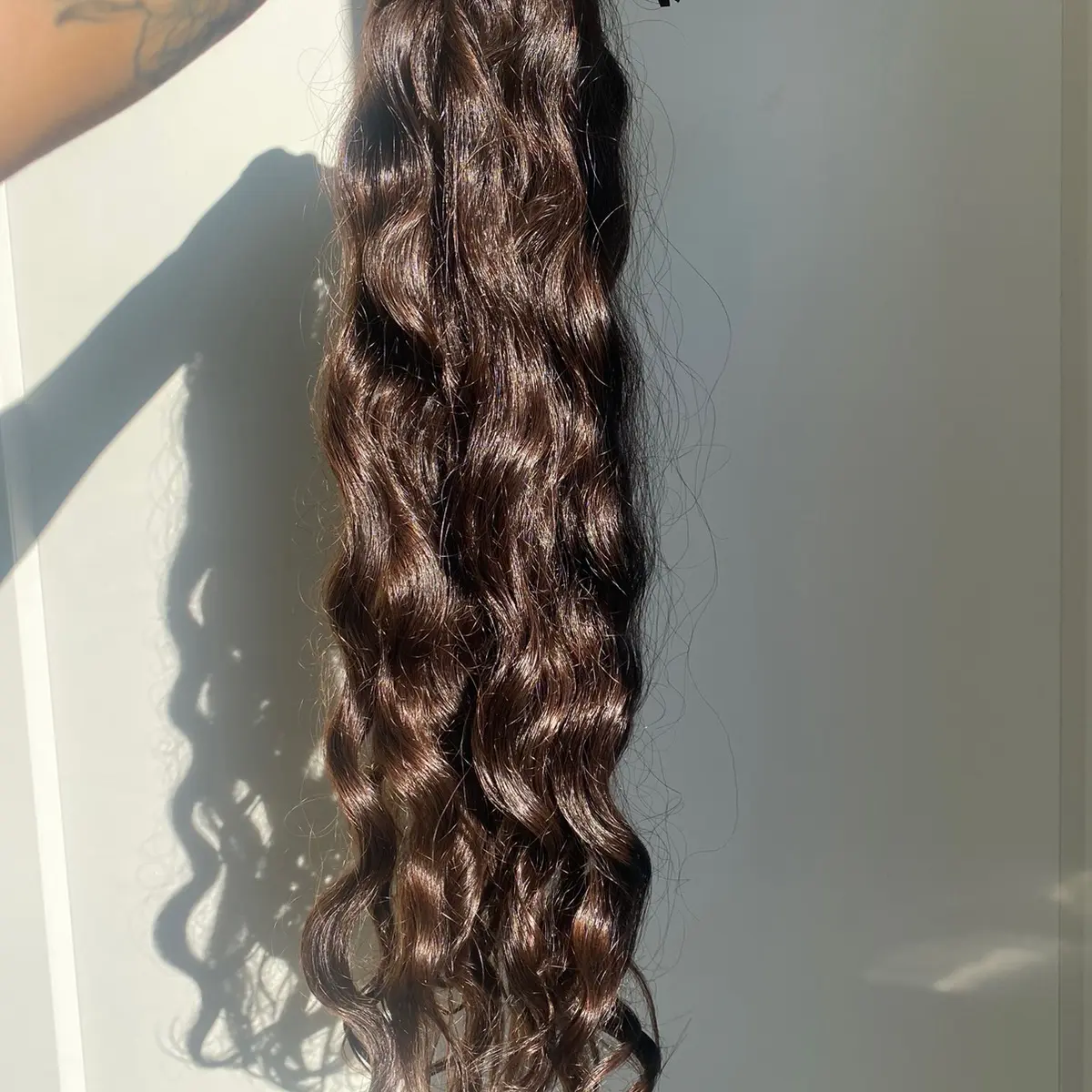 Dark Brown Curly KTips - Original Product from E-commerce Store