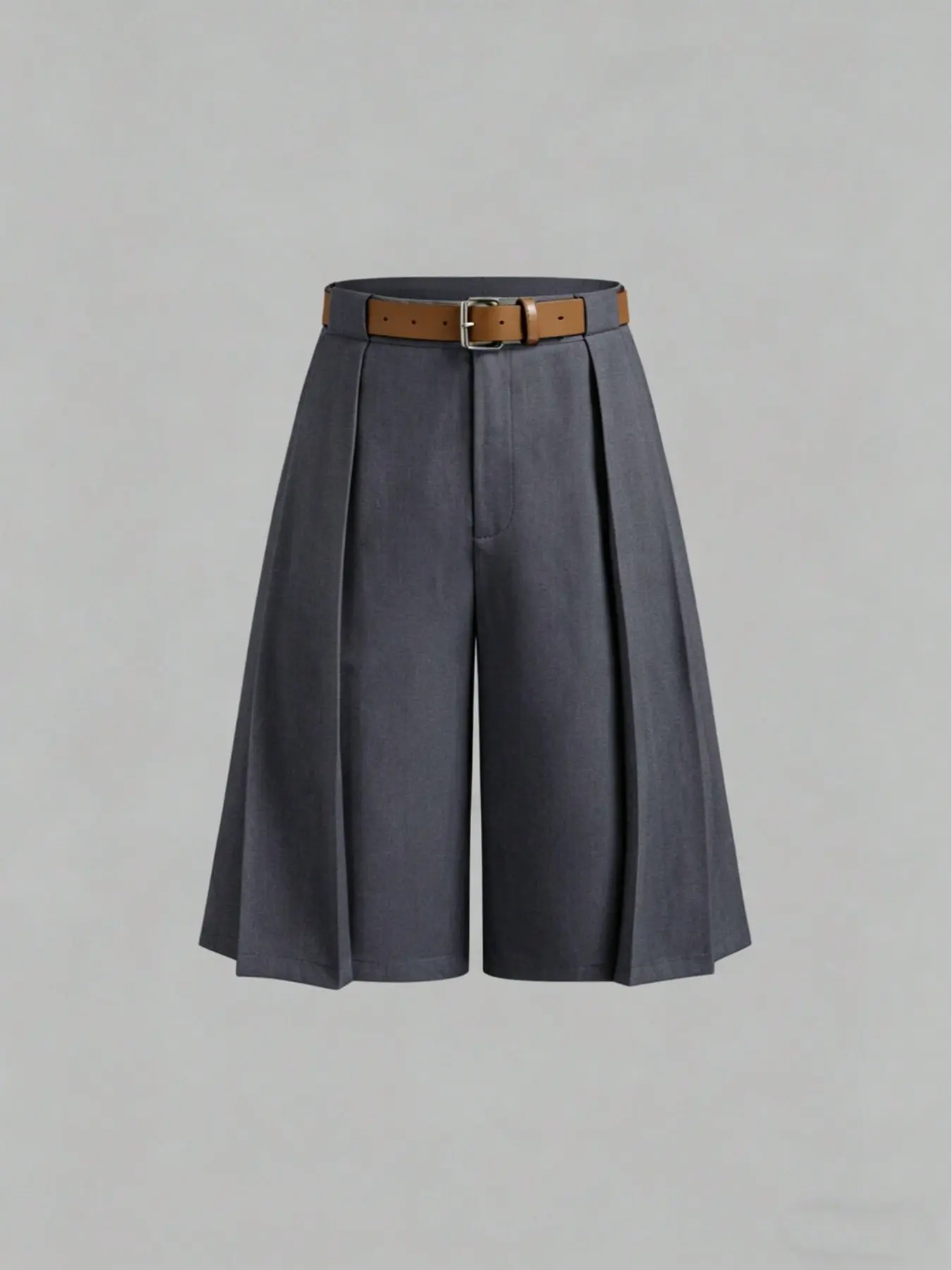 Women's High-Waisted Baggy Wide Leg Five-Quarter Pants, Slimming Casual Summer Bottoms