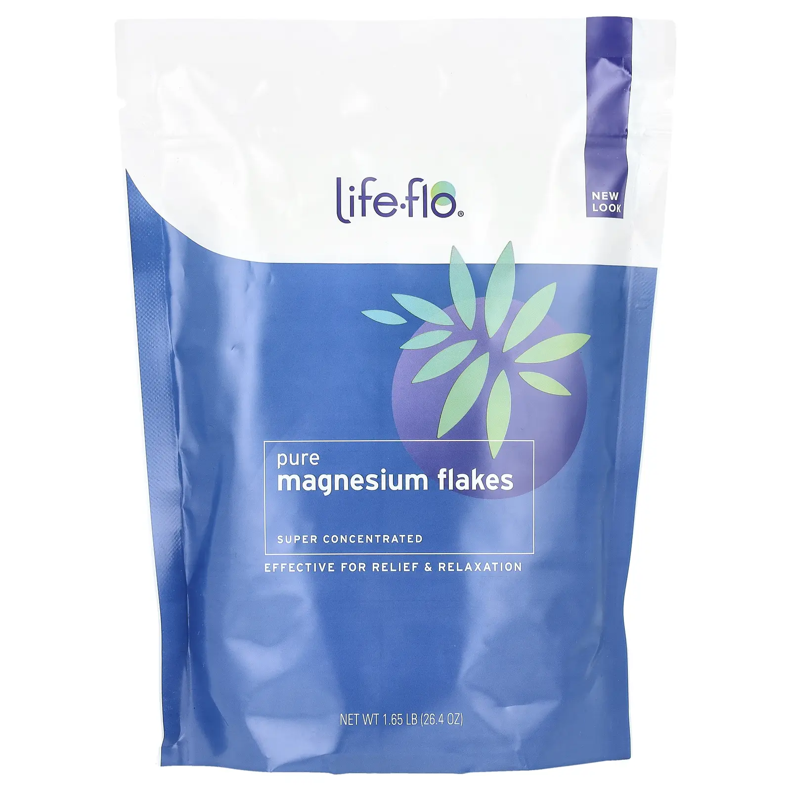 Life-flo Pure Magnesium Flakes, 1.65 lb (26.4 oz)