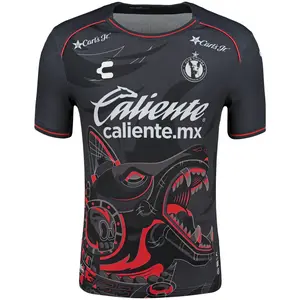 Club Tijuana Xolos Black Soccer Jersey 2024/25 – Liga MX Football Shirt – Graphic Fan Jersey