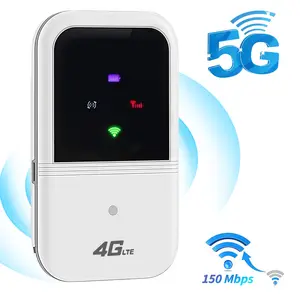LTE Portable WiFi Hotspot,2.4G/5G Mobile Network Mobile Hotspot Router,150Mbps High Speed, for Travel, Home,Business,RV,Portable Wifi Device, Portable Internet Hotspot