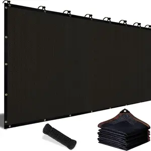 90% Blackout UV-Resistant Cloth (Black), 10x13ft Mesh Shade Net with Reinforced Rivets, Grommet Holes and Rope, Suitable for Outdoor Camping, Garden Use | Home & Festive Decor Supplies,summervibes