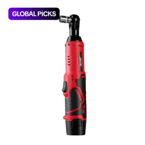 Electric Right Angle Ratchet Wrench, Socket Ratchet Wrench, 45 Nm High Torque Tool 3/8-Inch Drive Cordless Torque Wrench, Car Repair Tool for Screw & Nut Removal, Professional Power Tools #GLOBAL PICKS