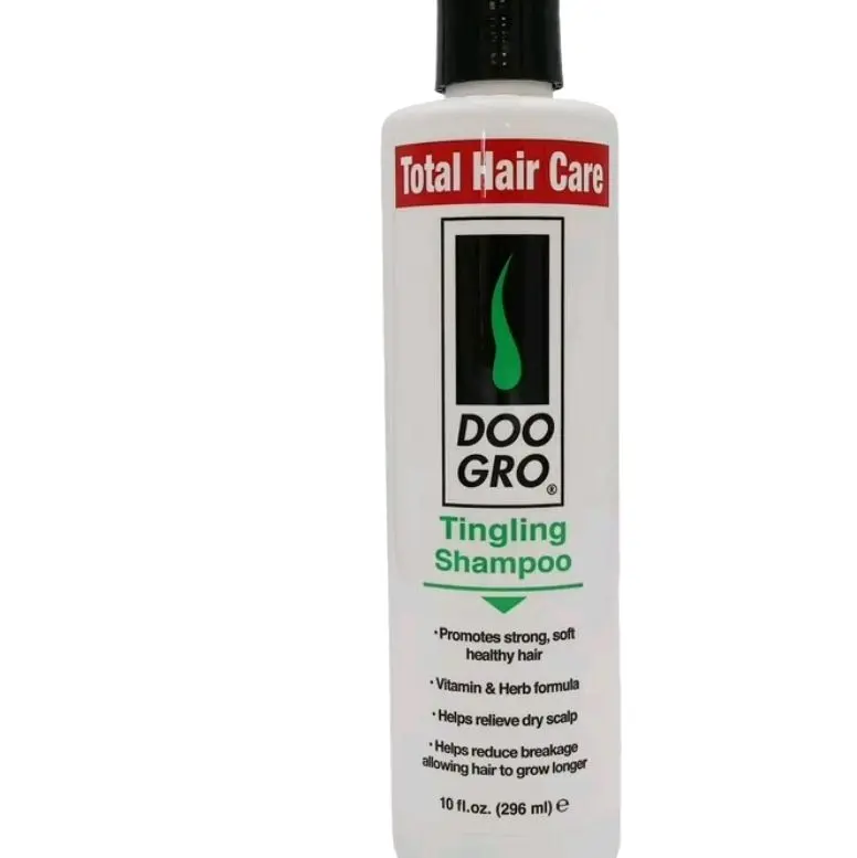 Doo Gro Tingling Shampoo 10.oz - Promotes Strong, Soft Hair, Helps Reduce Scalp Dryness, and Supports Hair Growth
