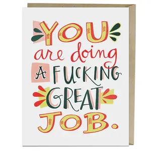 Fucking Great Job Card