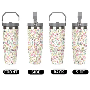 Portable 30oz Stainless Steel Vacuum Insulated Travel Mug with Lid, Perfect Gift for Valentine's Day Christmas Halloween, Duck Design