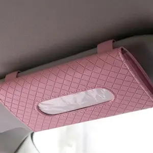 Car Sun Visor Tissue Box Holder, Universal Car Tissue Box, Auto Interior Storage Decoration, Car Decor Accessories