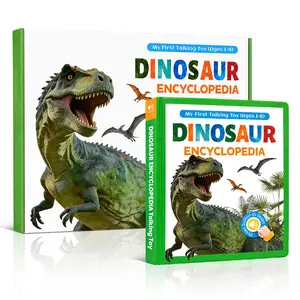 Talking Dinosaur Encyclopedia for Kids | 100+ Dinosaurs & 400+ Interactive Sounds | Earth Overlord Learning Book | Children's Sound Encyclopedia with Touch Activation