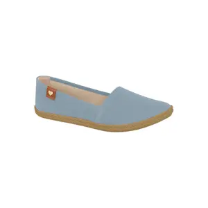 Women's Alpargata Slip-on Flat with a Cushioned, Memory Foam Insole