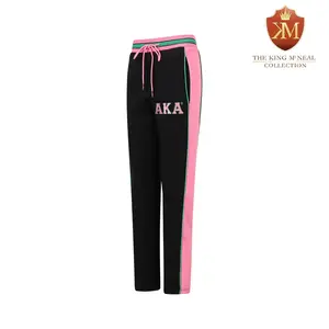 AKA Black Air Tech Fleece Warm Up Pants