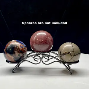 [Stands & Holders] Metal 3 Sphere Holder | Crescent Cast