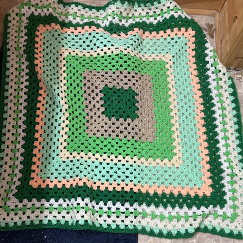 Custom Crochet Lap Throw - Choose Your Colors - Soft & Cozy Handmade Blanket for Home Decor