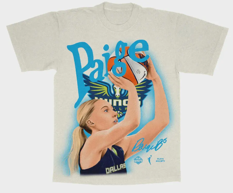 Youth & Adults Society Paige Bueckers 2026 T-Shirt, Vintage Basketball Graphic Tee, Retro Sports Fan Shirt, Unisex Streetwear