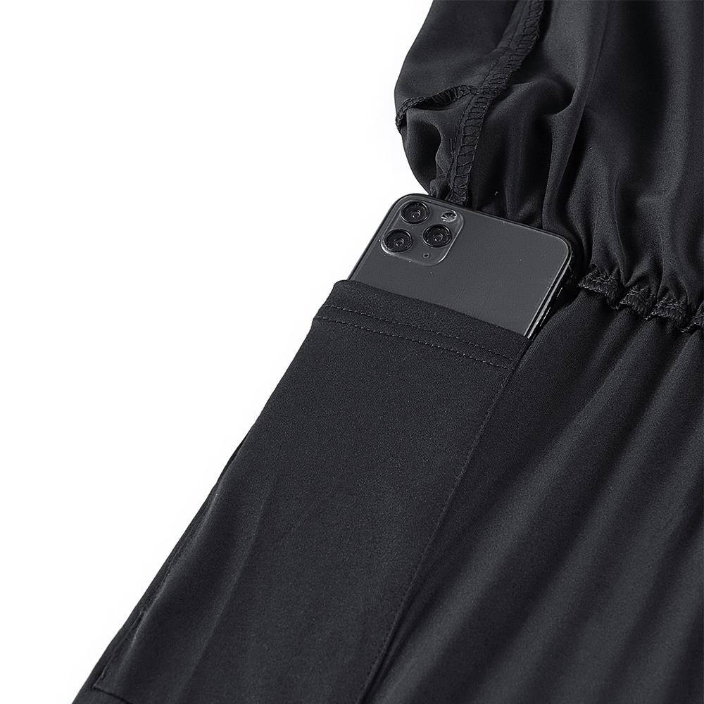 3-pack, 2-in-1 men’s athletic pants for summer—faux two-piece design with letter print running/fitness long pants featuring a  pocket; lightweight and comfortable; suitable for spring/summer everyday outdoor training and jogging; built-in phone pocket