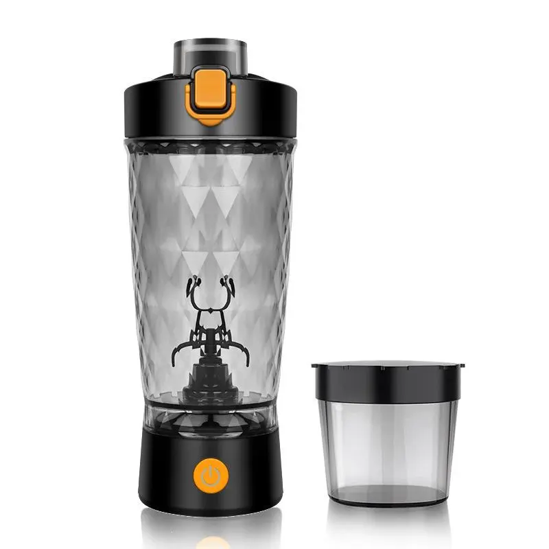 Zorara Electric Protein Shaker Bottle, 22oz Portable Mixer Cup, USB Rechargeable Shaker Cup, Tritan Material Blender Bottle for Home Office Gym
