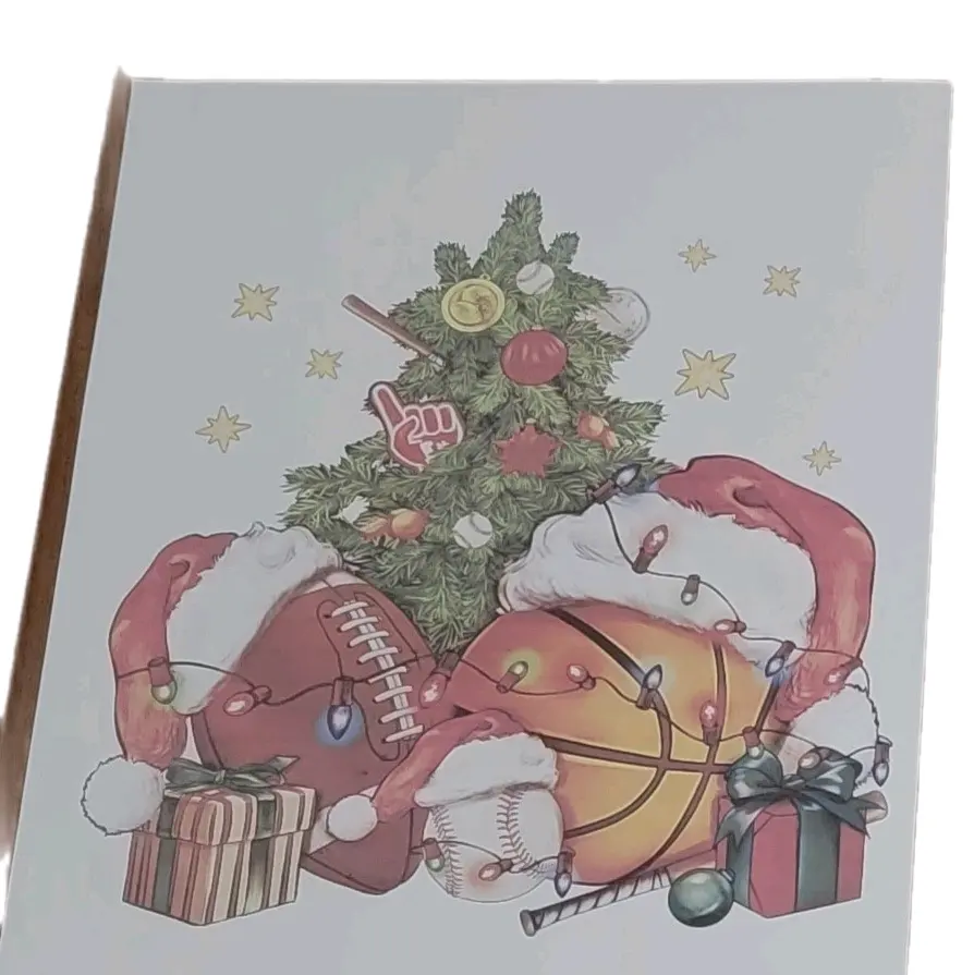 Christmas Sports sublimation print