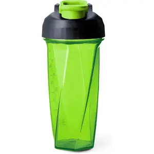 Yonder Helimix Vortex Blender Shaker Bottle Holds up to 27oz |   No Blending Ball or Whisk |   USA Made |   Portable Pre Workout Whey Protein Drink Shaker Cup |   Dishwasher Safe, Venom
