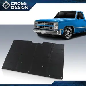 CROSSDESIGN Hood Insulation Pad Fit For 1981-1987 Chevrolet GMC Pickup Truck Suburban Jimmy