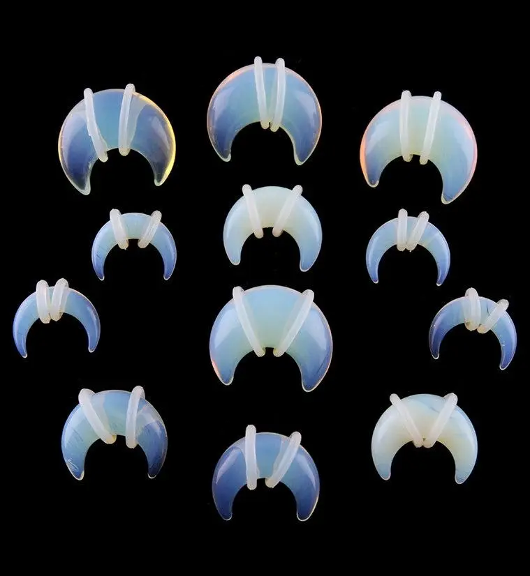 Opalite Glass Septum Pincher