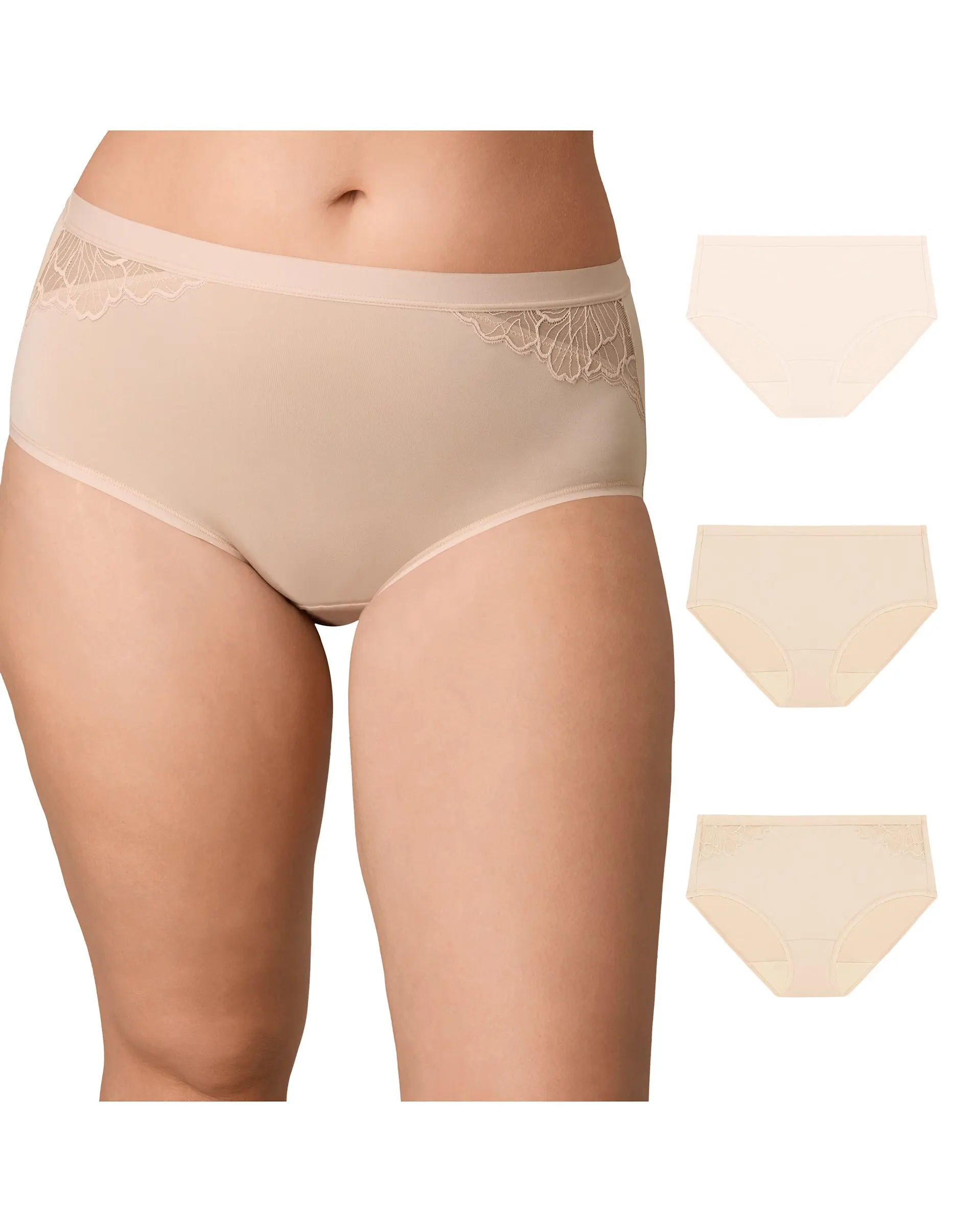 Heirloom White/Almond/Almond