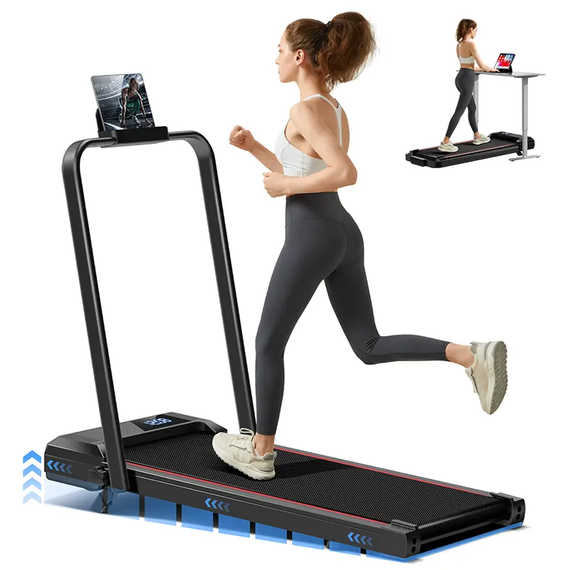UMAY Incline Walking Pad, Treadmill with Incline, Under Desk Treadmill with Diamond Pattern Running Belt, Running Machines for Home Office Summervibes，Summerwins Home Gym Equipment Home Workout Equipment summerwins