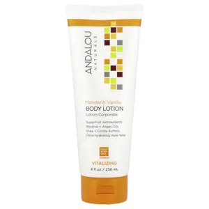 Andalou Naturals Body Lotion, Mandarin Vanilla, 8 fl oz (236 ml)