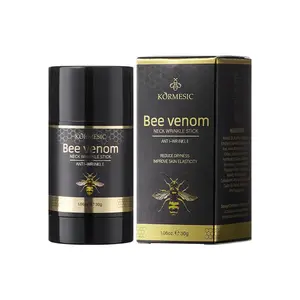 【Buy 2 Get 1 Free】Kormesic Bee Venom Extract Moisturizing Neck Cream Stick - 30g Beauty Products, Anti-Aging Neck Care, Fast-Absorbing, Non-Greasy, Hydrating Bath & Body Care for Daily All Skin Types Use