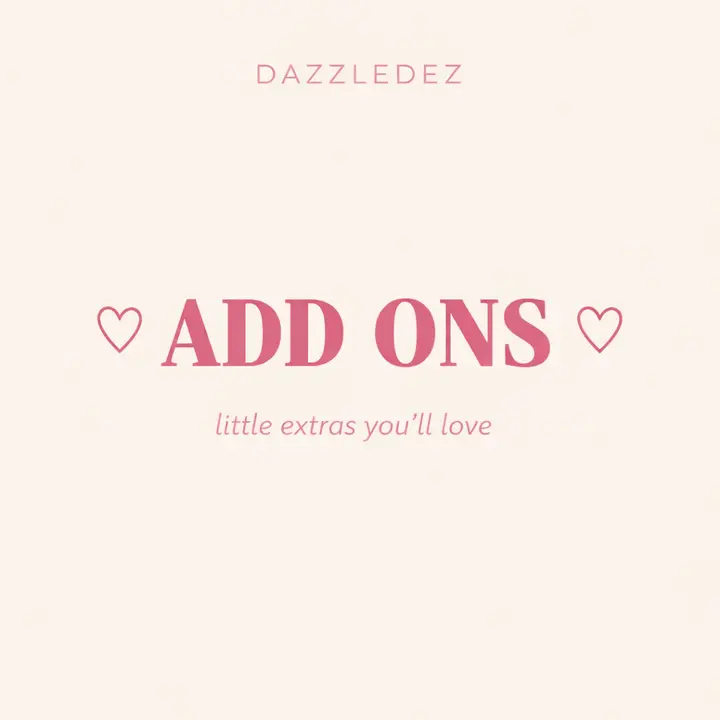 ADD ONS