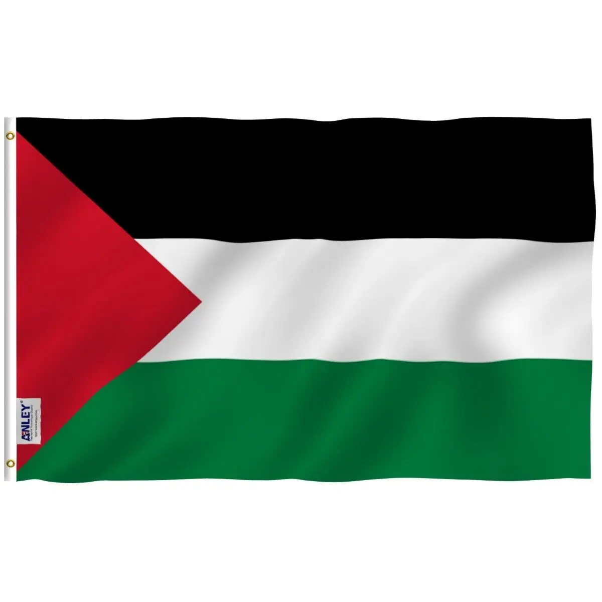 Palestine Flag 3x5 Foot Polyester, Palestinian Fly Breeze Flag Banner Outdoor Decoration