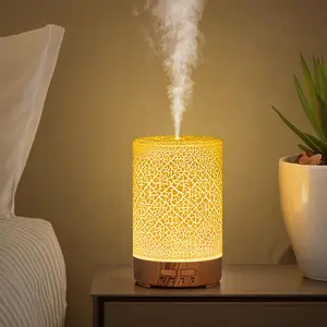 1pc 150ml 7 Colors Lighting Flame Ultrasonic Aroma Diffuser, Aromatherapy Diffuser Machine, Portable USB Essential Oil Desktop Diffuser Air Humidifier, USB Powered Humidifier