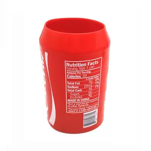 BEERSKIN Silicone Can Sleeve  - 1 Pack 12 oz (355ml) Hides Drink Can by Disguising it as a Can of Soda (Red) drinkware accessories