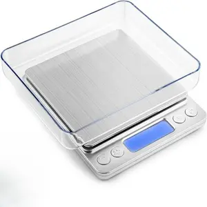 1000g 0.1g Accurate Jewelry Gold Coin Food Gram Pocket Digital Scale Silver For Gold & Silver Jewelry Kitchen Weight Scale Modern