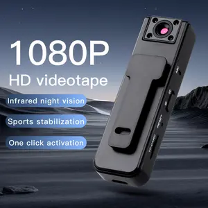 Body Cameras with Audio and Video Recording,Camcorder, 1080p HD Wearable Camera with NightVision,180° Rotatable Lens and Motion Detection,500mAh Battery Life, for Outdoors Sports PoliceDelivery Cycling
