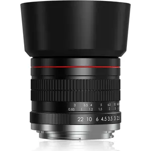 85mm f1.8 Portrait Lens - EF Lens for Canon, Medium Telephoto Lenses (Manual Focus) for Canon EOS Rebel T8i T7i T7 T6 T6s T6i SL3 SL2 90D 80D 77D 4000D EOS-1D X Mark III/II, 5D Mark IV, 6D Mark II etc