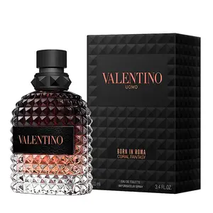 Valentino Uomo Born In Roma Coral Fantasy for Men Eau de Toilette Spray, 3.4 Ounce