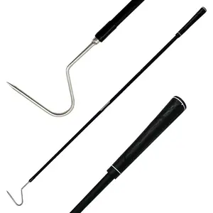 44 inch Snake Hook Catcher Stick Tongs Grabber Handling Tool Kit for Rattlesnakes Python Copperhead Removal Catching