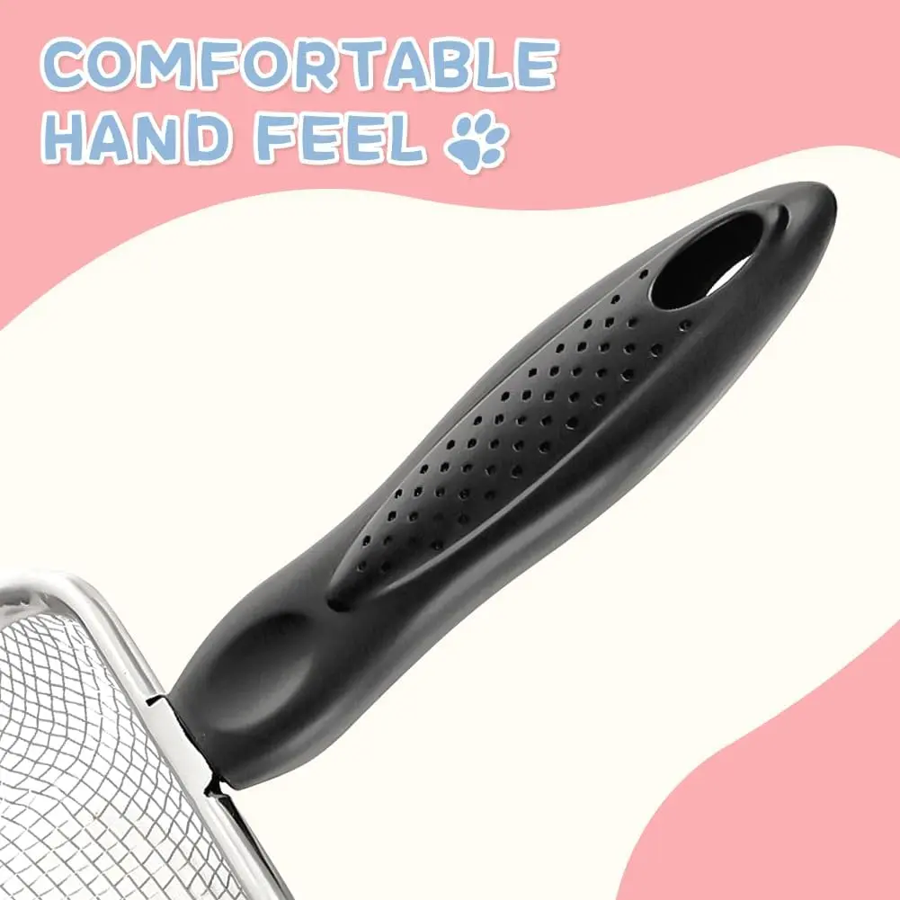 Stainless Steel Cat Litter Scoop Heavy Duty Fine Mesh Screen for ...