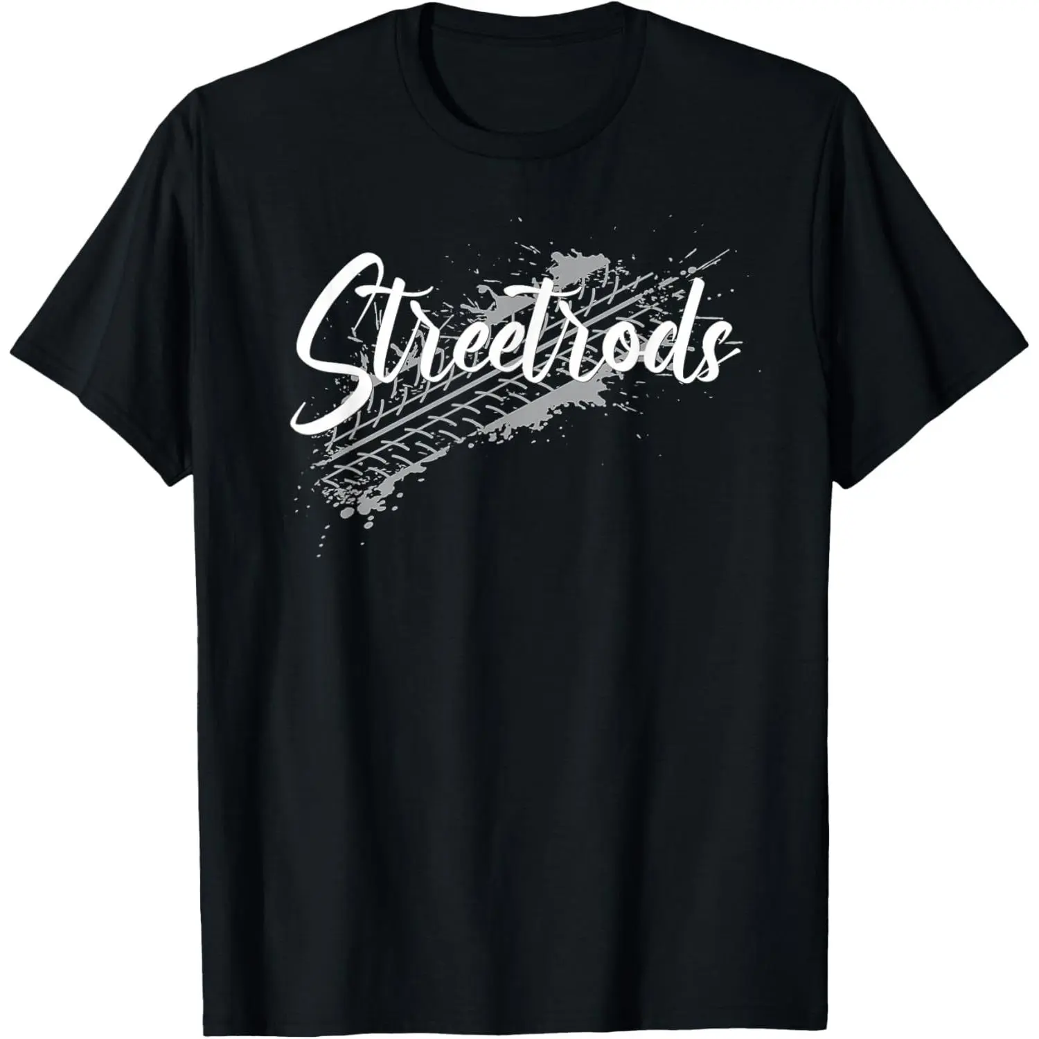 100%cotton Street RODS, TIRE Tracks, HOT RODS, CAR Culture, Rat RODS T-Shirt