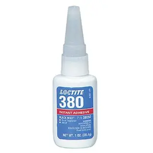 Loctite 442-38050 1-Oz Black Max 380Toughenedins. Adhesive