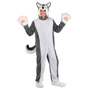 Adult Siberian Husky Dog Costume