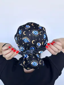 DuoStyle Scrub Hat - Evil Eye