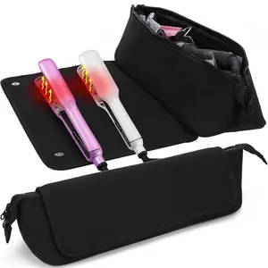 Hair Straightener Bag Curling Iron Storage Pouch Hair Dryer Organizer Beauty Tool Holder, Essential Accessories for Styling Essentials Space Saving Bags, Organization Pouch