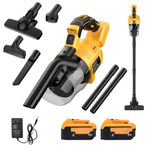 ELECMAPS 9000Pa Vacuum Cleaner, 120W High Power, 5-in-1 Handheld, Equipped With A 500W Powerful Motor, Suction Power Up To 46CFM, Cordless Vacuum Cleaner Compatible For Dewalt 20V Batteries, Battery Included.