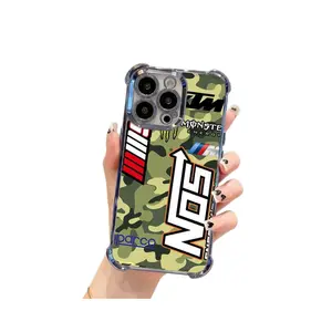 Racing Brand Camo Phone Case For iPhone 16 Pro Max 17 15 14 13 12 11 PRO PLUS MAX Corner Protector Case#MCY Protection summerwins,summerwins