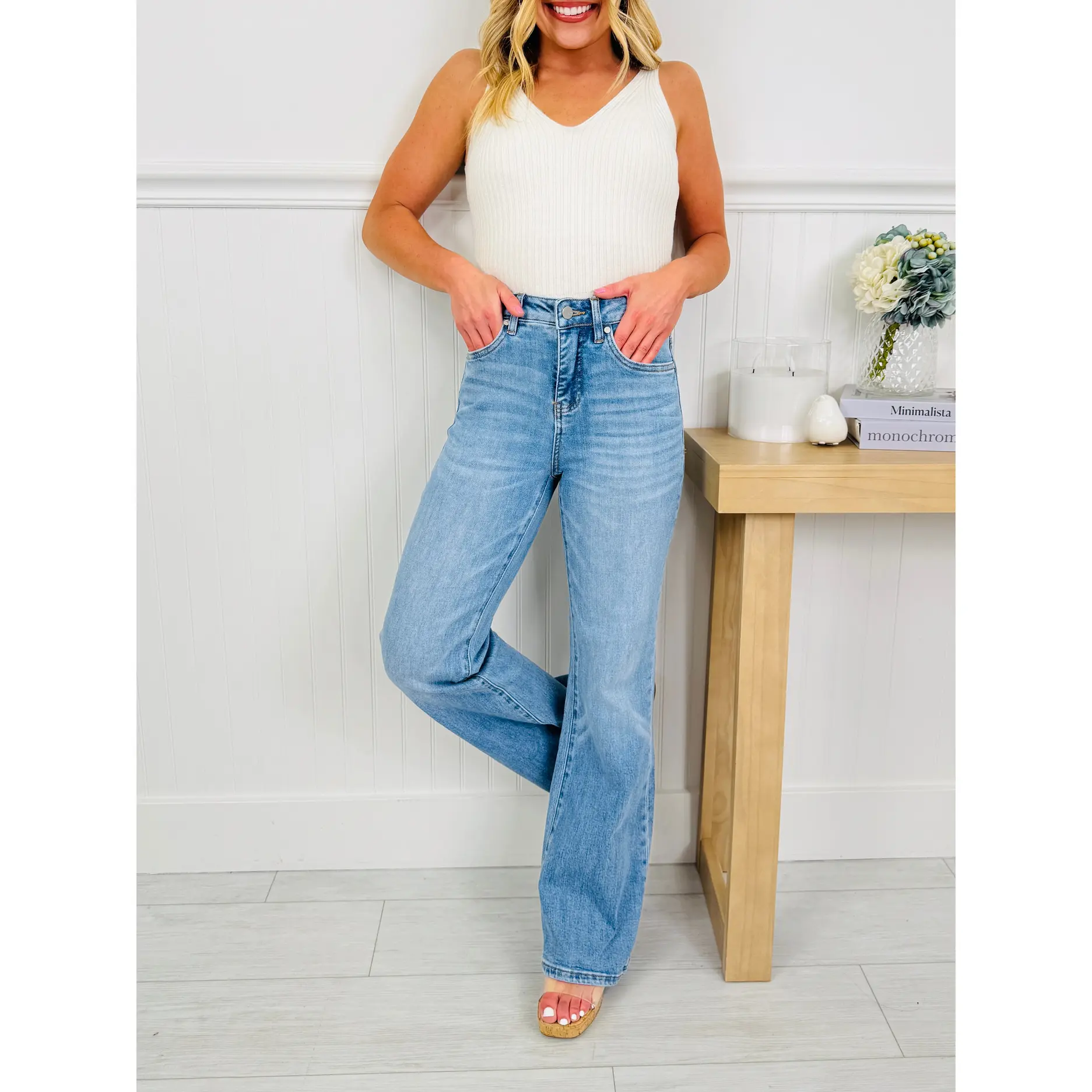 Three Reasons Tummy Control Bootcut Jeans In Multiple Inseams