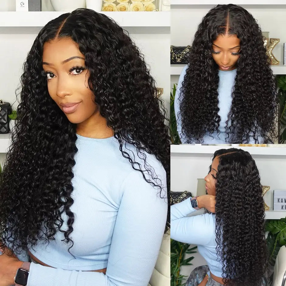 【HOT】FORGIRL FOREVER 13x6 Wear Go Glueless Wig With Drawstring Effortless Install Ear To Ear Water Wave Pre-Cut Lace Frontal Wig Beginner Friendly #Dealsforyoudays