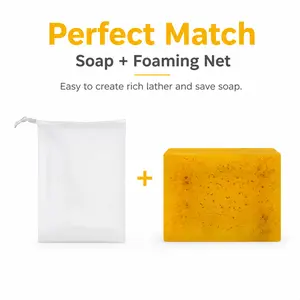 Lemon Turmeric Kojic Soap Fragrance, Honey Glow Lemon Turmeric Soap for Face and Body,Kojic Acid Soap, Soap Body CareBody Wash Lemon Flawless Organic
