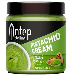 UNIQBITE Pistachio Cream, Natural Sweet Pistachio Butter Spread Paste for Dubai Chocolate Bar, No Palm-Oil, 7 oz (200g)