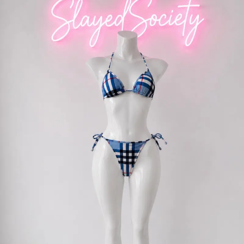 Women's 2-Piece Blue Luxury Bikini